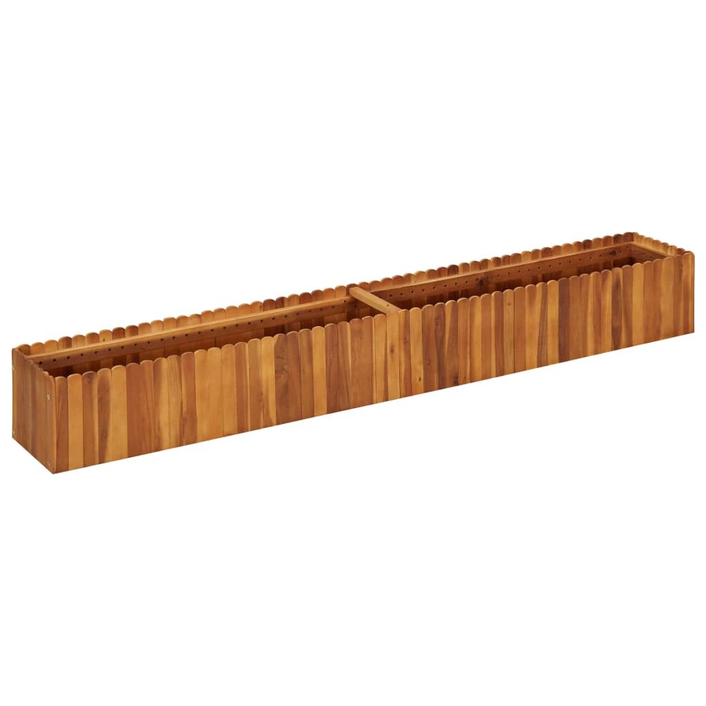 vidaXL vidaXL Garden Raised Bed 50x30x25 cm Solid Acacia Wood - Raised Beds