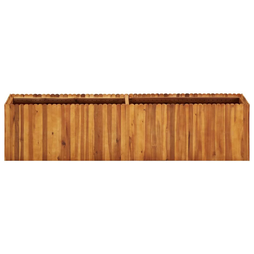vidaXL vidaXL Garden Raised Bed 50x30x25 cm Solid Acacia Wood - Raised Beds