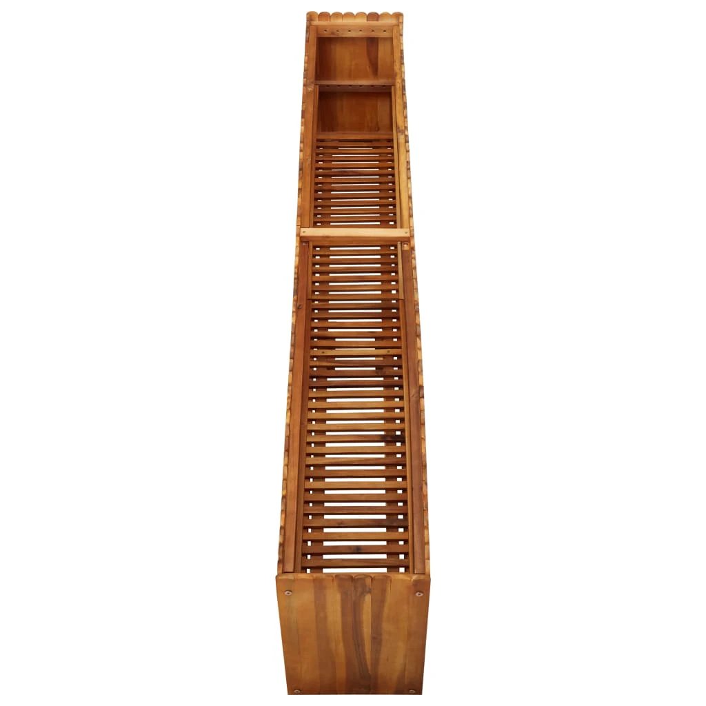 vidaXL Garden Raised Bed 50x30x25 cm Solid Acacia Wood by vidaXL