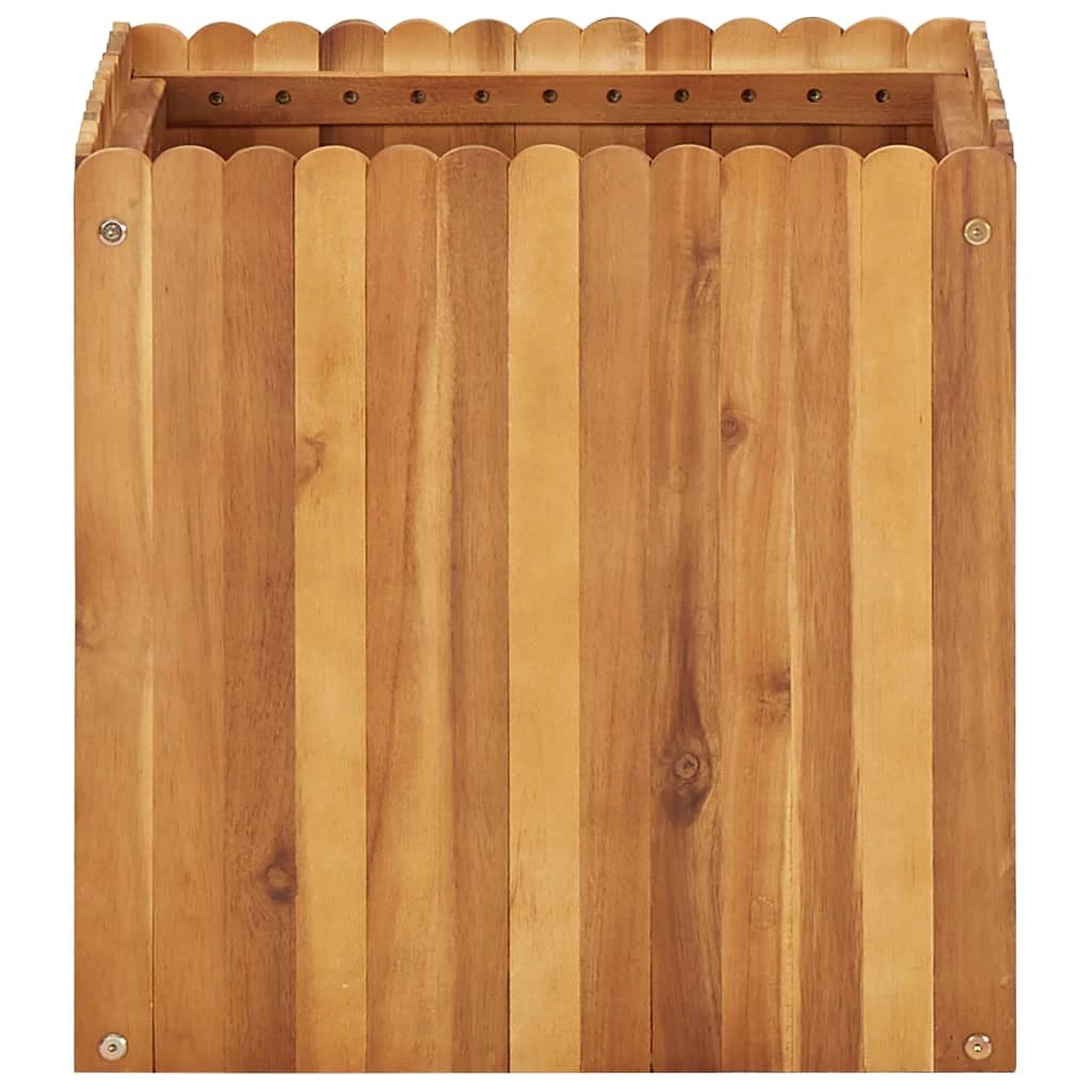 vidaXL Garden Raised Bed 50x30x25 cm Solid Acacia Wood by vidaXL