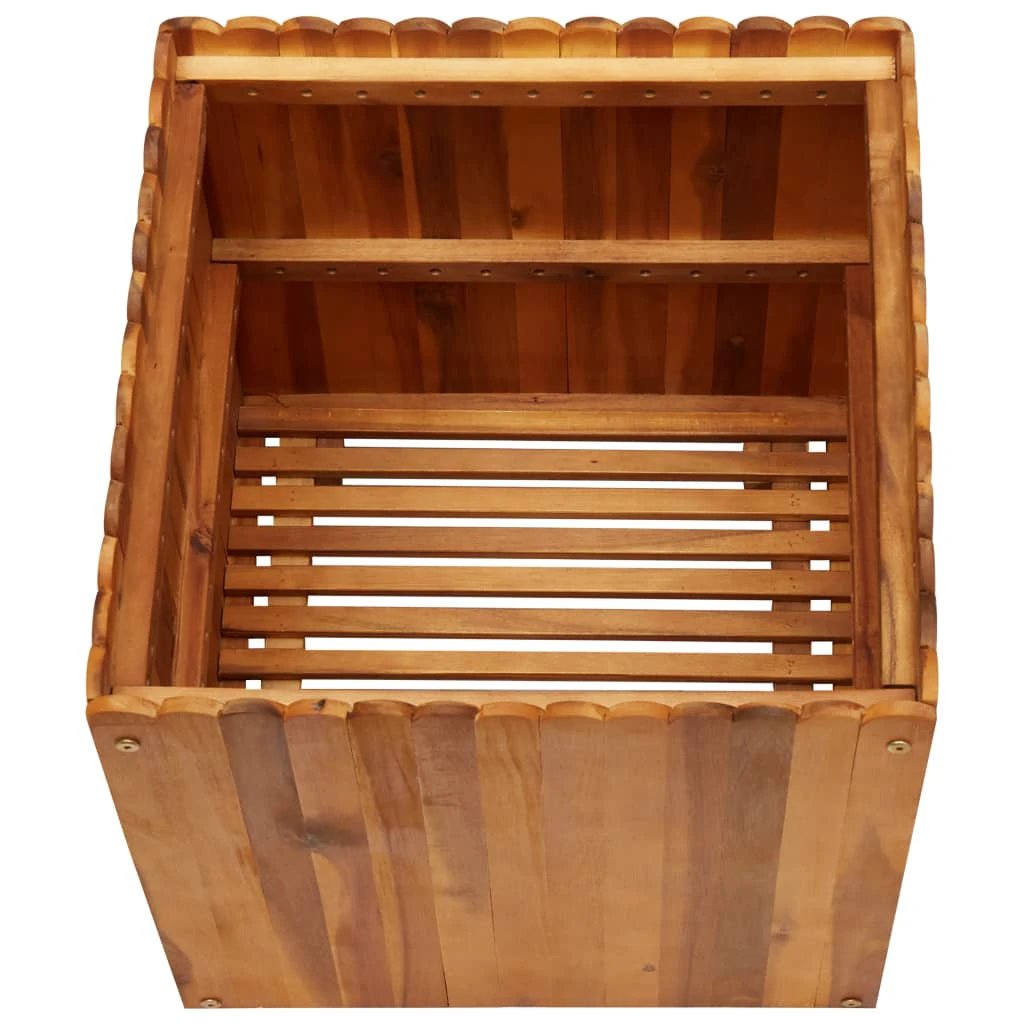 vidaXL Garden Raised Bed 50x30x25 cm Solid Acacia Wood by vidaXL