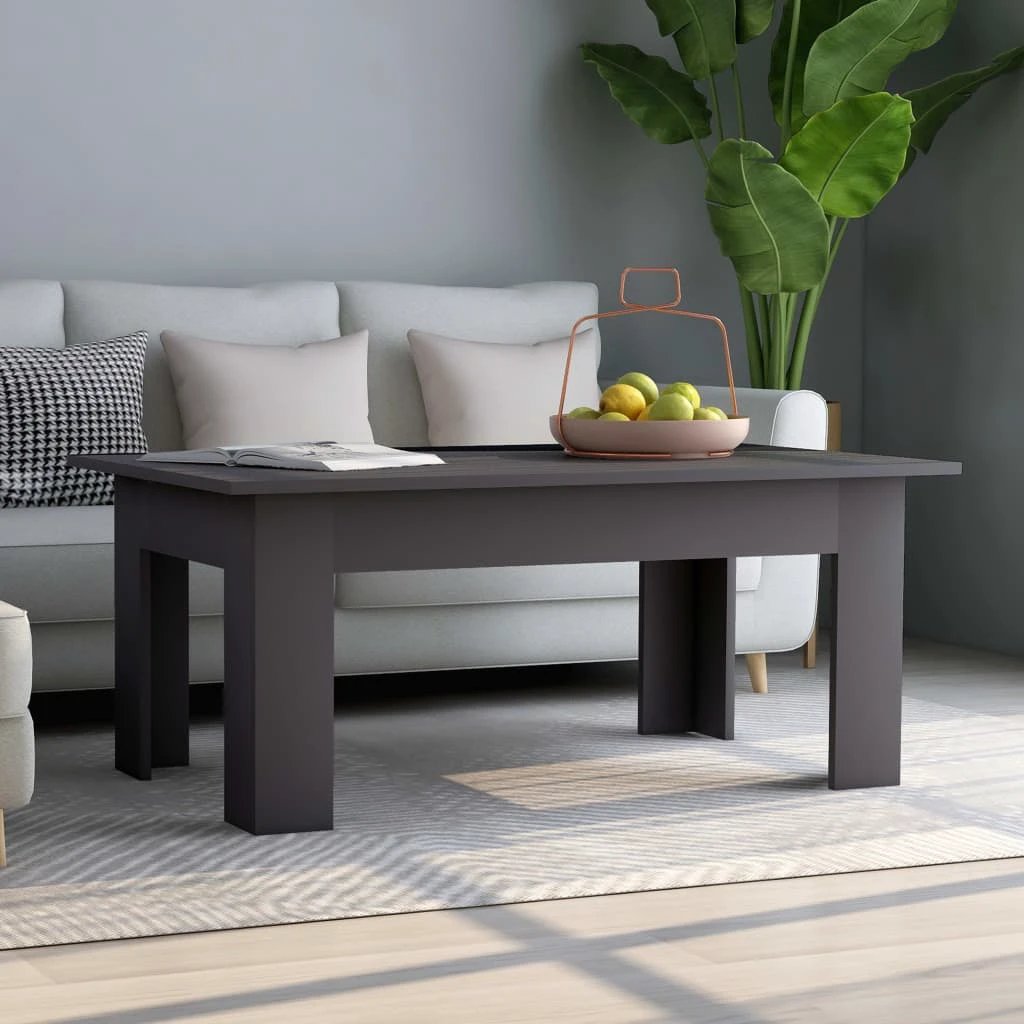 vidaXL vidaXL Coffee Table 100x60x42 cm Engineered Wood Durable Moisture Resistant Living Room - Coffee Table
