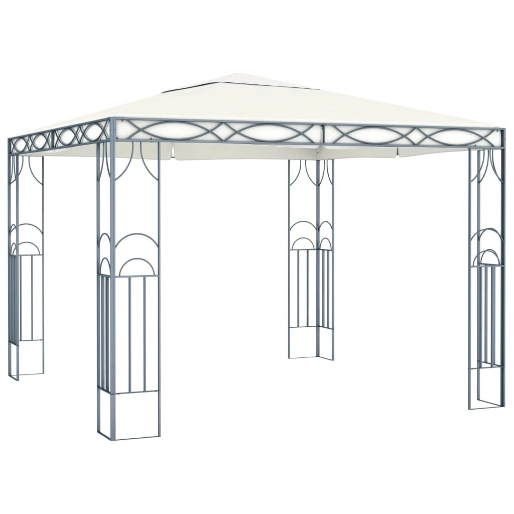 vidaXL vidaXL Gazebo 300x300 cm Cream - Gazebos