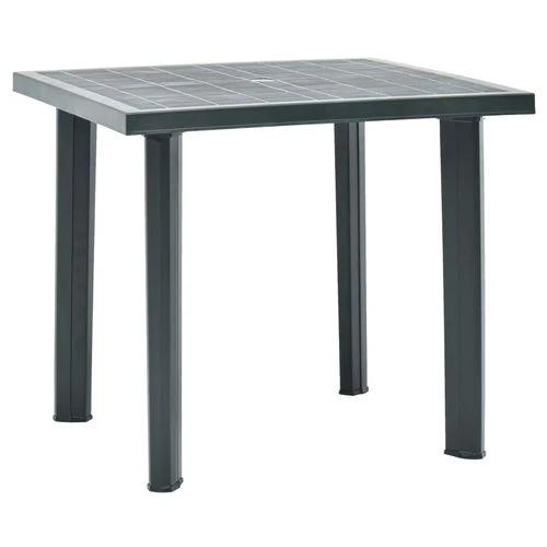 vidaXL Garden Table White 80x75x72 cm Plastic by vidaXL