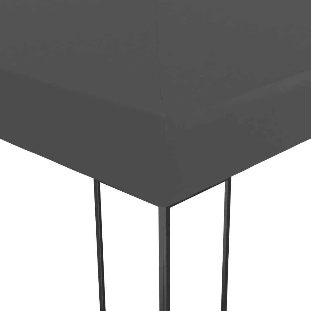 vidaXL vidaXL Garden Gazebo Powder-Coated Steel 4x3x2.7 m White - Gazebos