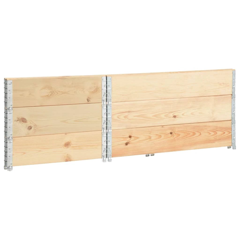 vidaXL Raised Bed 60x80 cm Solid Pine Wood (310048) by vidaXL