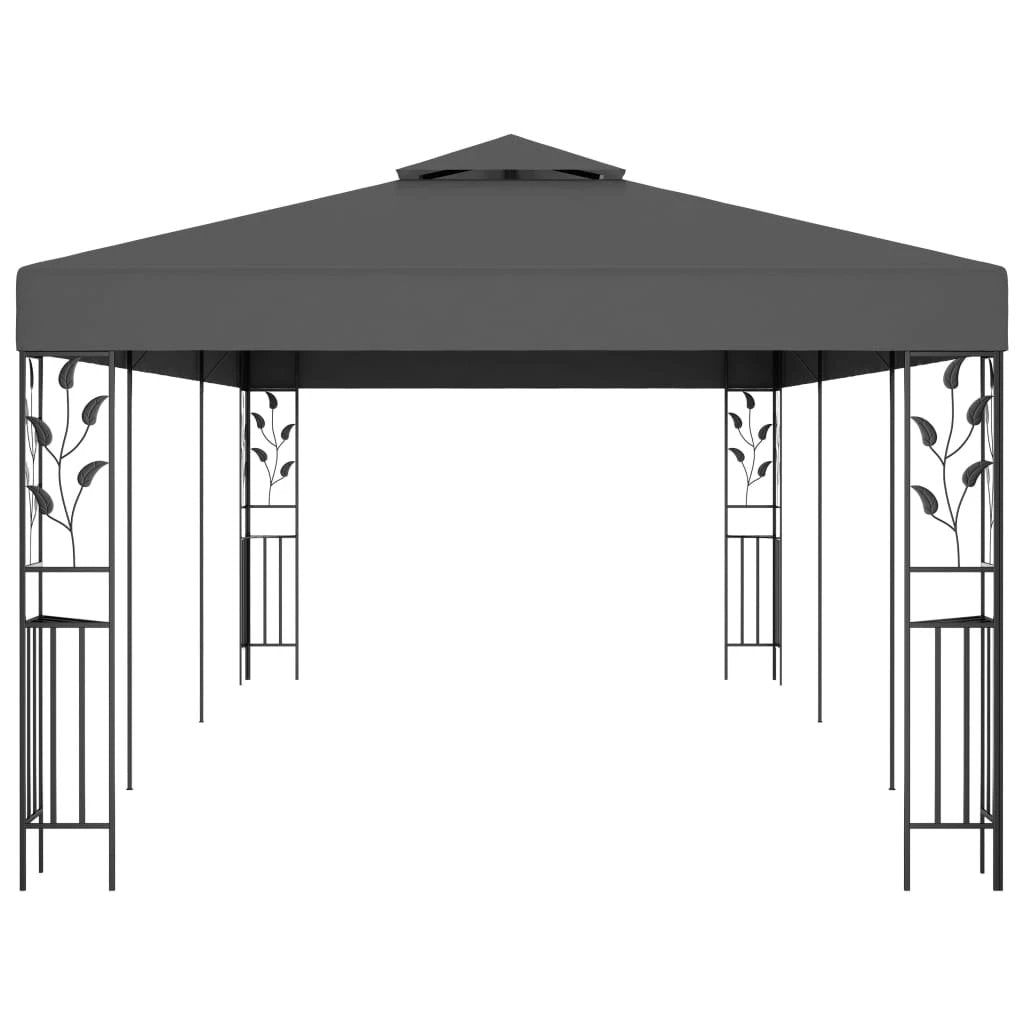 vidaXL vidaXL Gazebo 3x6 m Anthracite - Gazebos