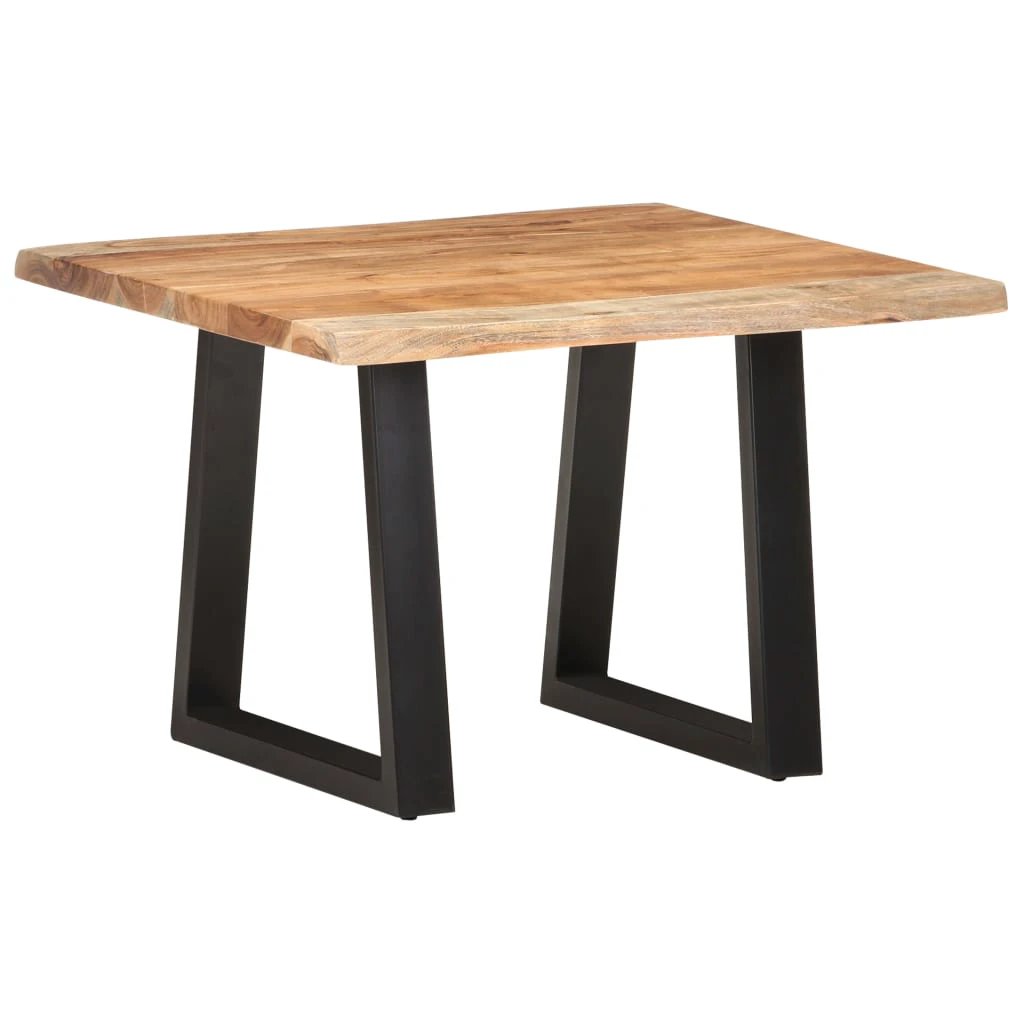 vidaXL VidaXL Coffee Table 110x55x40 cm Solid Acacia Live Edge for Modern Living Rooms - Coffee Table
