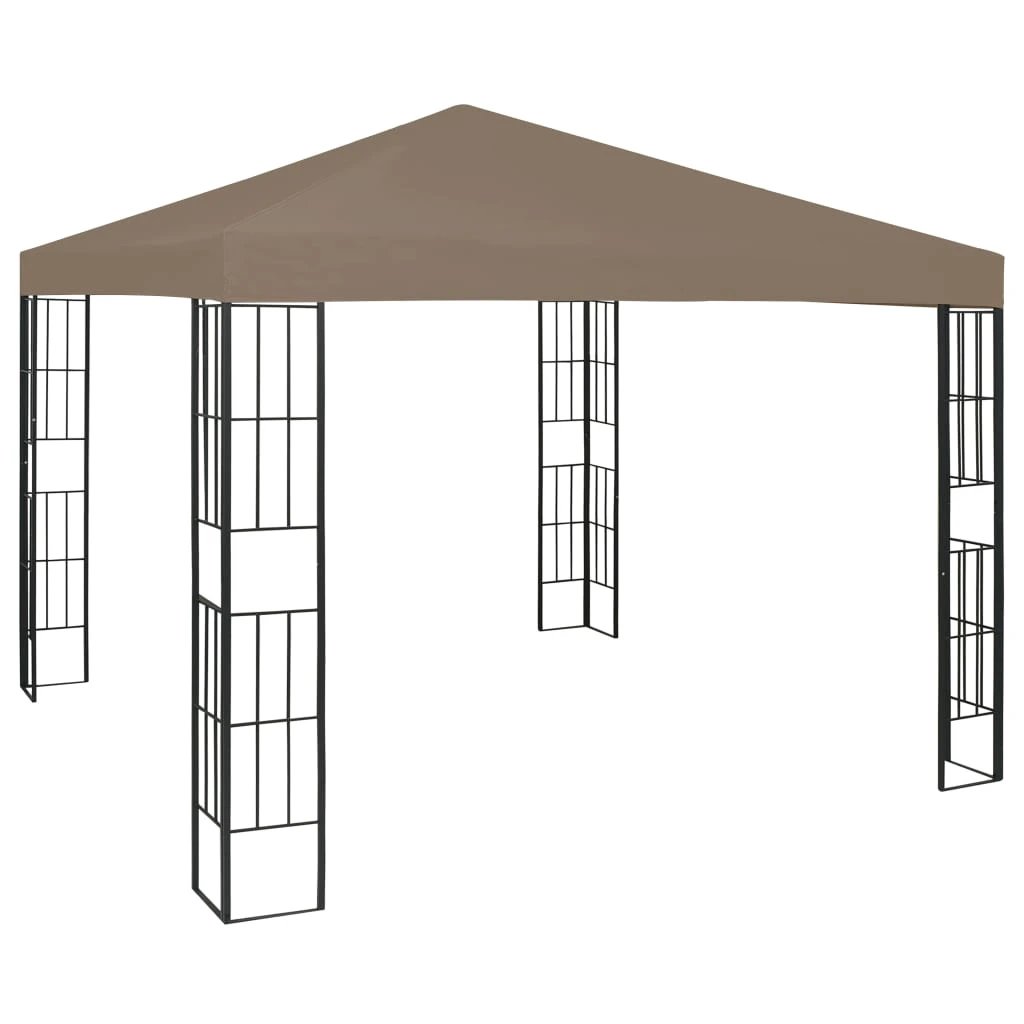 vidaXL vidaXL Gazebo 3x3 m Cream - Uncategorized Gazebos