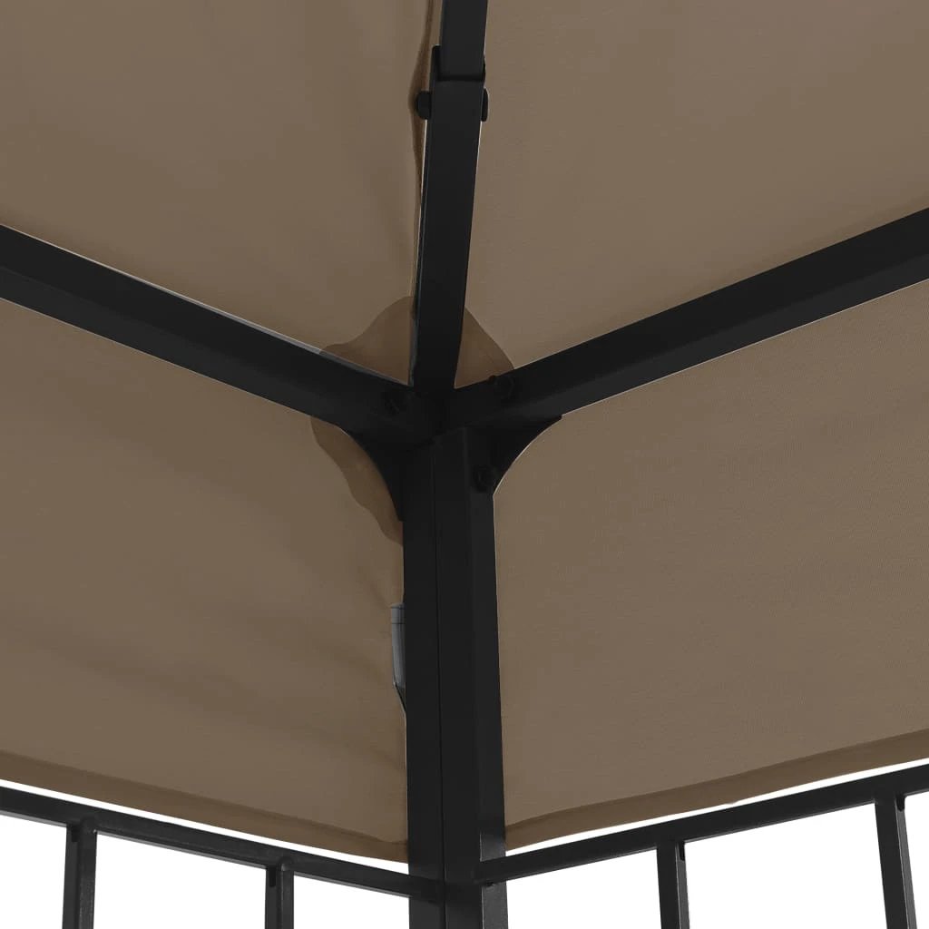 vidaXL vidaXL Gazebo 3x3 m Cream - Uncategorized Gazebos