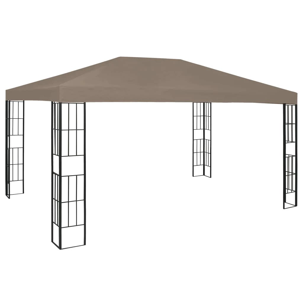 vidaXL Gazebo 3x3 m Cream by vidaXL