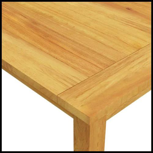 vidaXL 3 Piece Garden Dining Set with Solid Acacia Wood Table and Weather-Resistant Rattan Chairs for Outdoor Entertaining by vidaXL