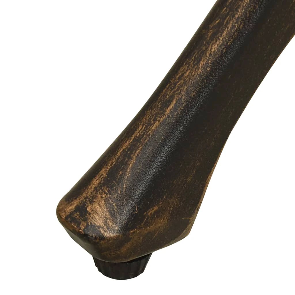 vidaXL vidaXL Garden Table Bronze 78x78x72 cm Cast Aluminium - Garden Table