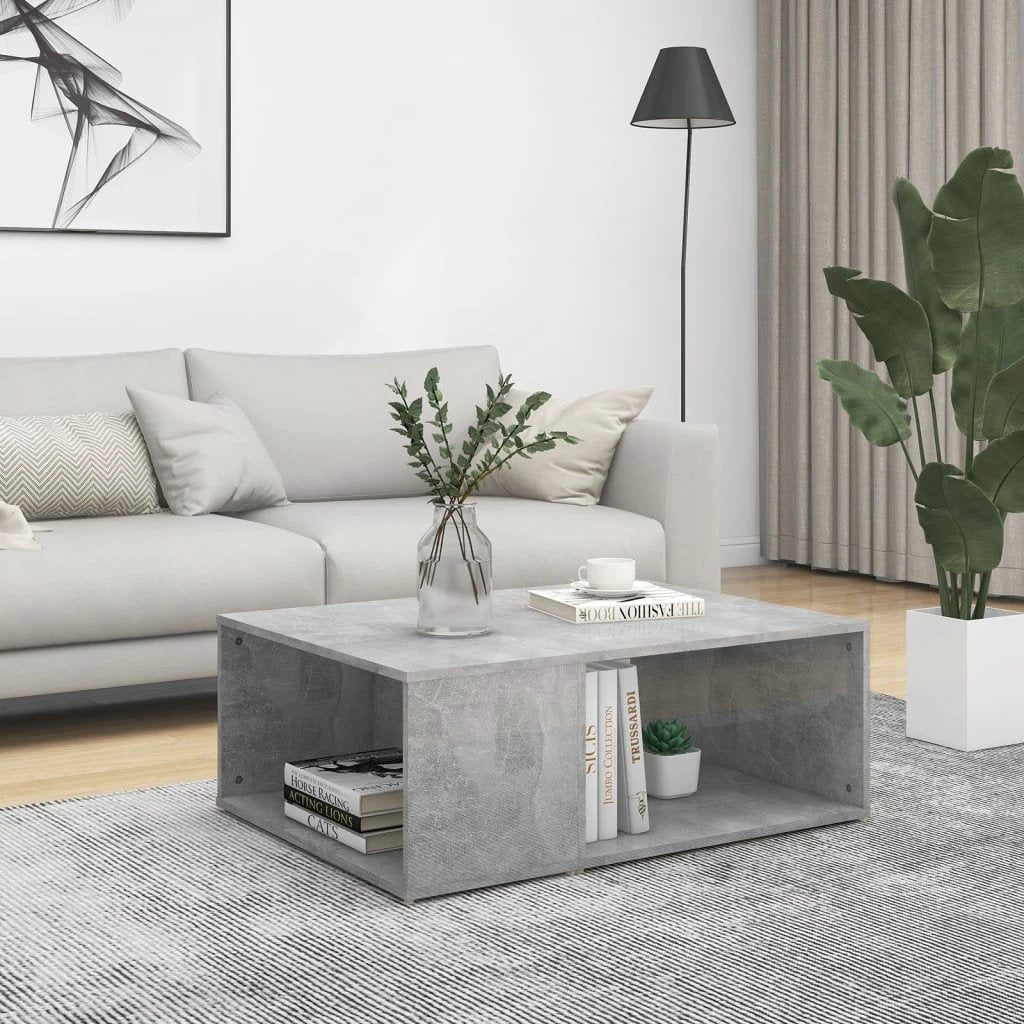 VidaXL Coffee Table 90x67x33 cm Two Shelves by vidaXL