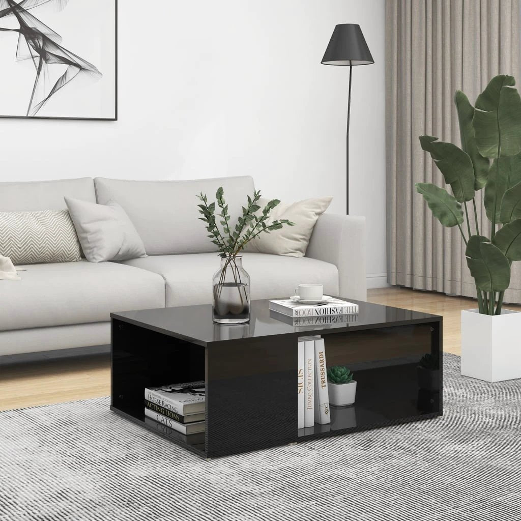 VidaXL Coffee Table 90x67x33 cm Two Shelves by vidaXL