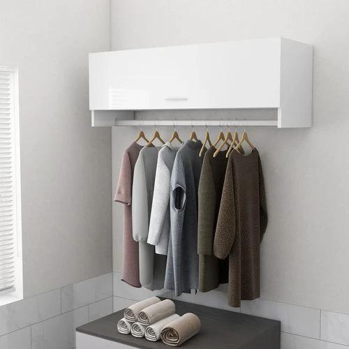 vidaXL vidaXL Wardrobe Brown Oak 100x32.5x35 cm Engineered Wood - Wardrobe