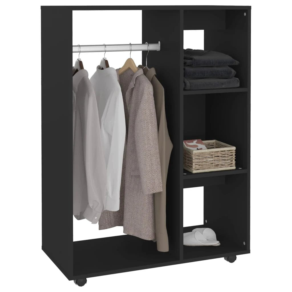 vidaXL vidaXL Wardrobe Smoked Oak 80x40x110 cm Engineered Wood - Wardrobe