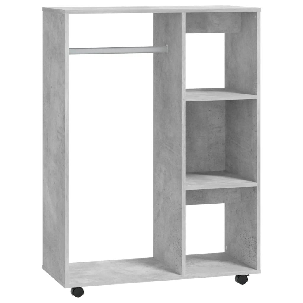 vidaXL vidaXL Wardrobe Smoked Oak 80x40x110 cm Engineered Wood - Wardrobe
