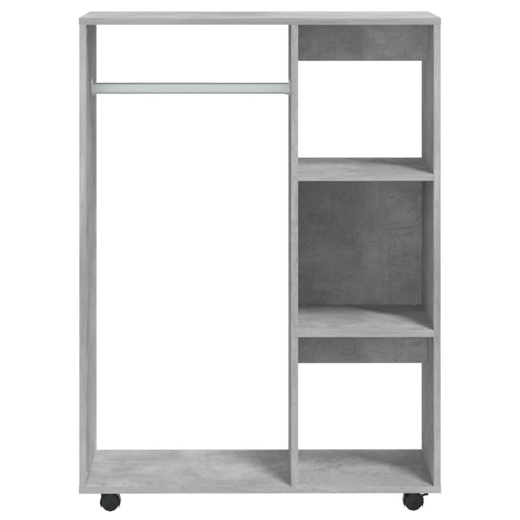 vidaXL Wardrobe Smoked Oak 80x40x110 cm Engineered Wood by vidaXL