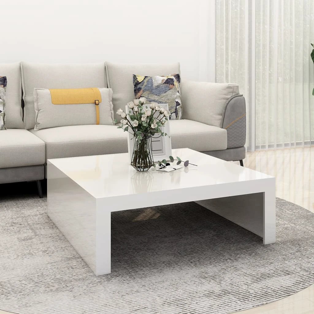 vidaXL VidaXL Coffee Table 100x100x35 cm Engineered Wood - Coffee Table