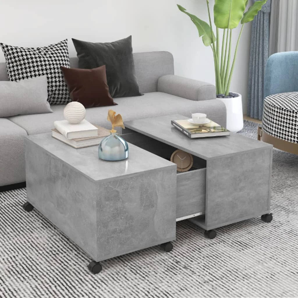 vidaXL vidaXL Coffee Table 75x75x38 cm Engineered Wood - Coffee Table