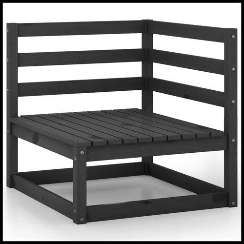 vidaXL vidaXL Garden 2-Seater Sofa Solid Pinewood Modular Design for Outdoor Relaxation - Garden Sofa Sets