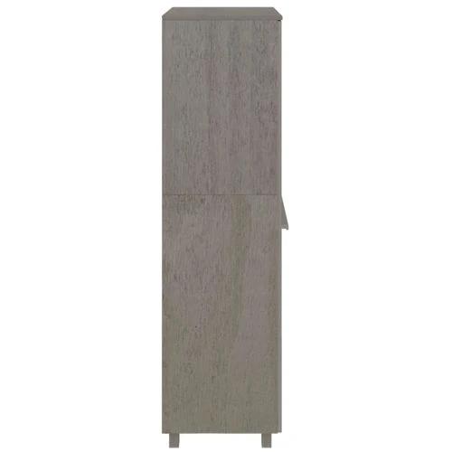 vidaXL vidaXL Solid Pine Wood Wardrobe 89x50x180 cm Honey Brown with Hanging Rod for Organized Clothing Storage - Wardrobe