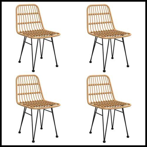 vidaXL 3 Piece Garden Dining Set with Weather Resistant PE Rattan for Outdoor Dining Enthusiasts by vidaXL