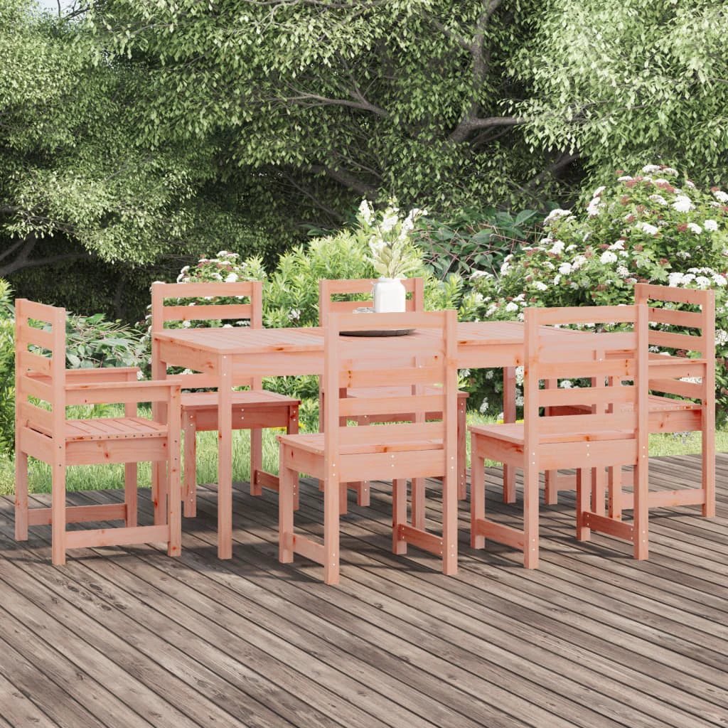 vidaXL VidaXL Garden Dining Set 7pc Solid Pine Outdoor - Garden Set