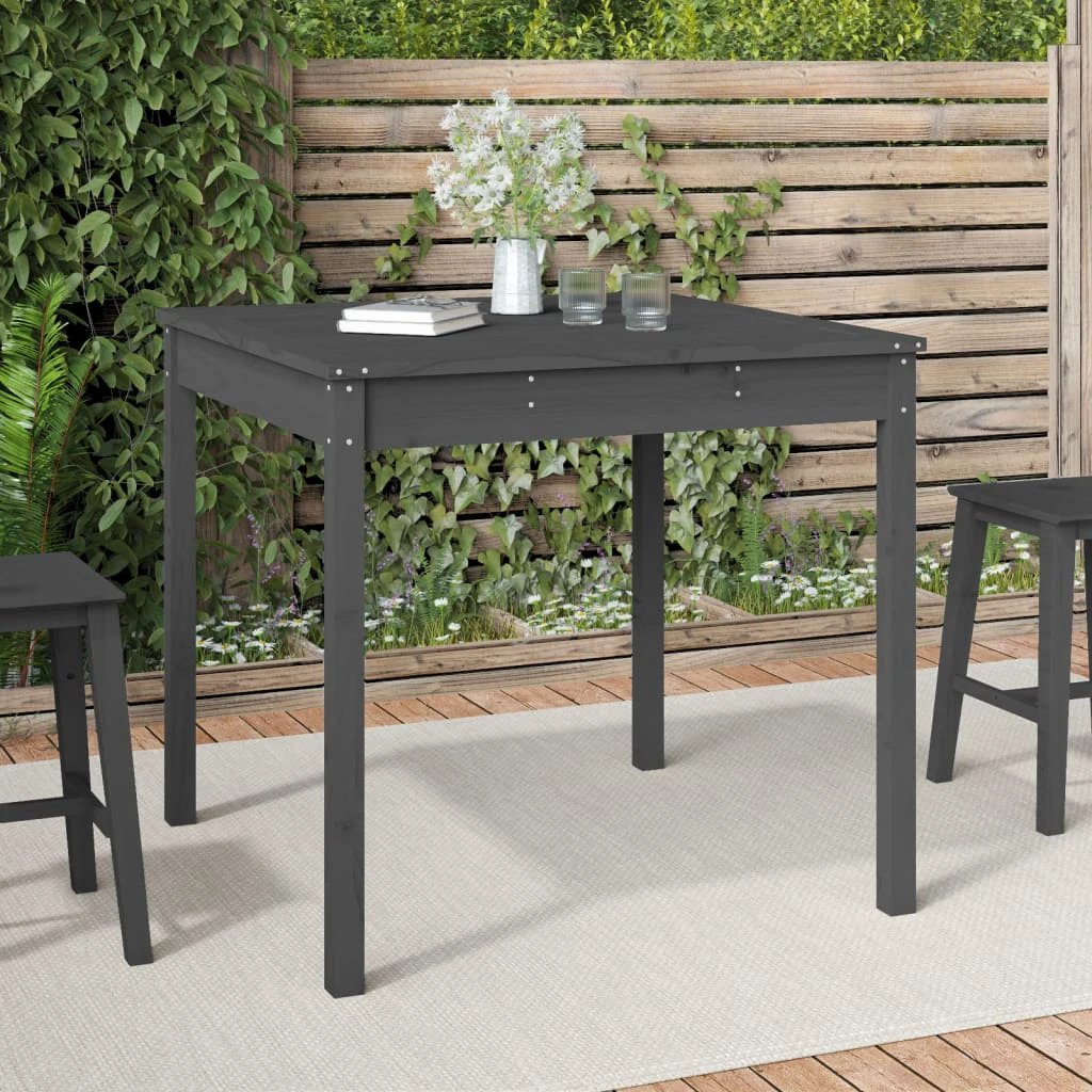 vidaXL vidaXL Garden Table 82.5x82.5x76 cm Solid Wood Pine - Garden Table