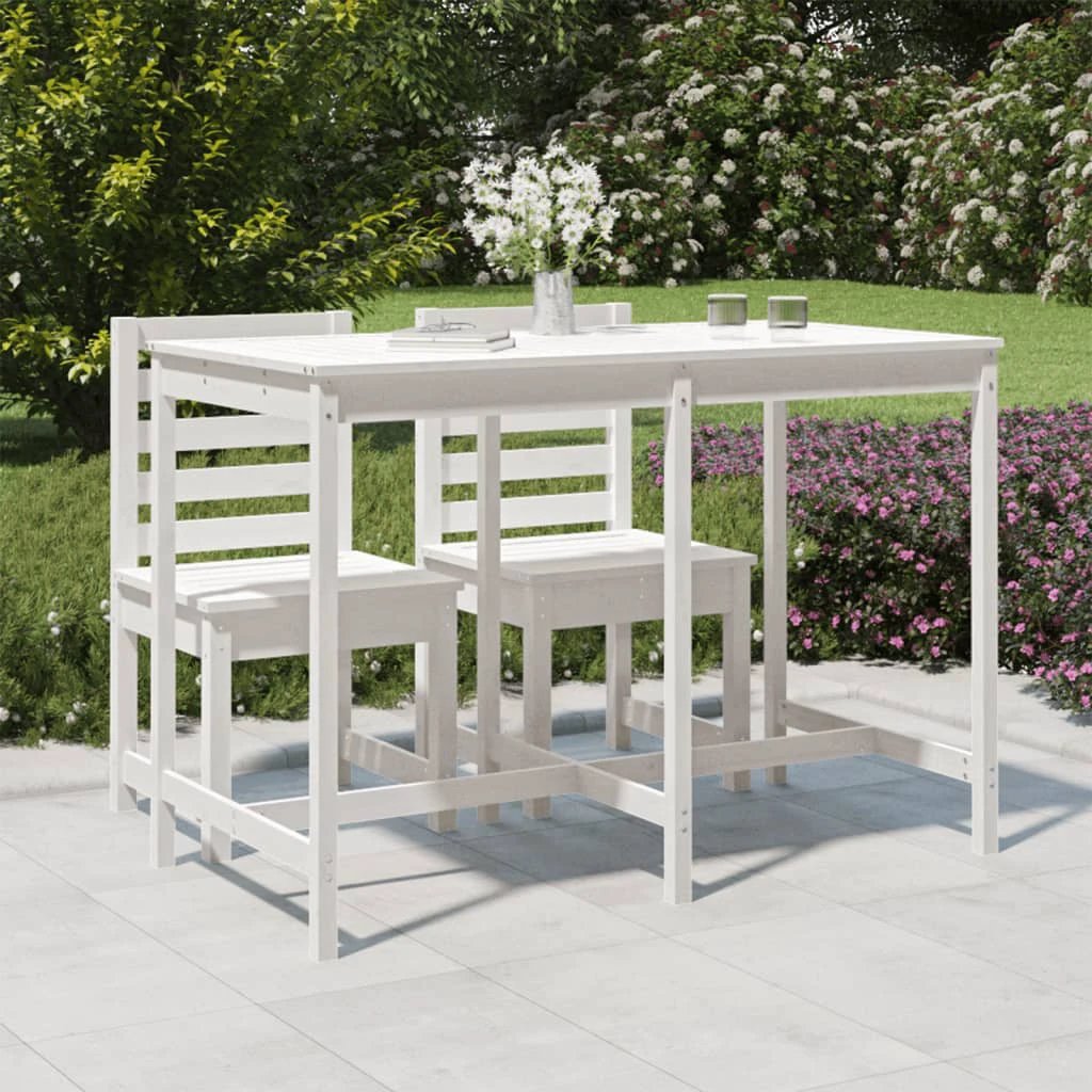 vidaXL Garden Table 82.5x82.5x110 cm Solid Wood Pine by vidaXL