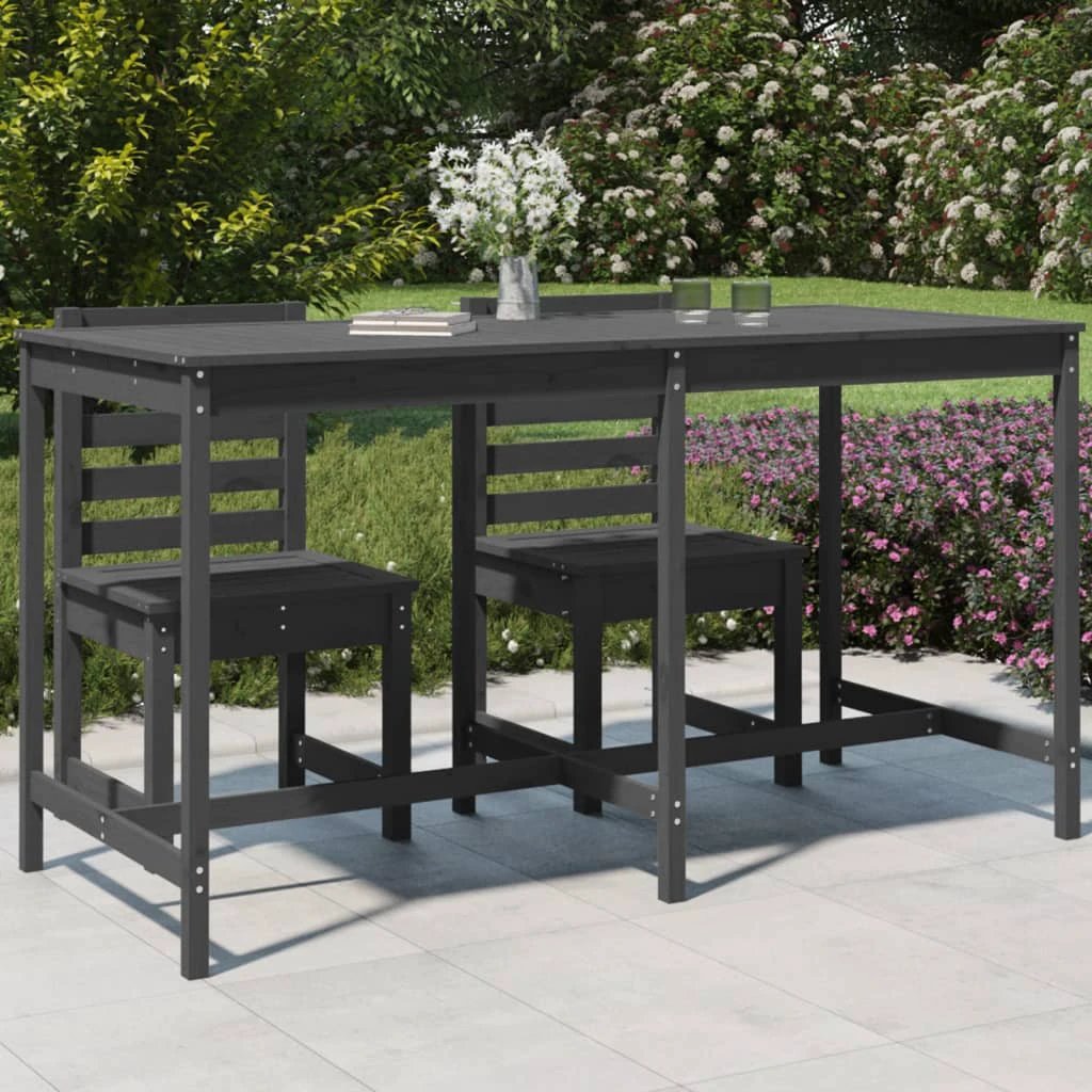 vidaXL vidaXL Garden Table 82.5x82.5x110 cm Solid Wood Pine - Garden Table