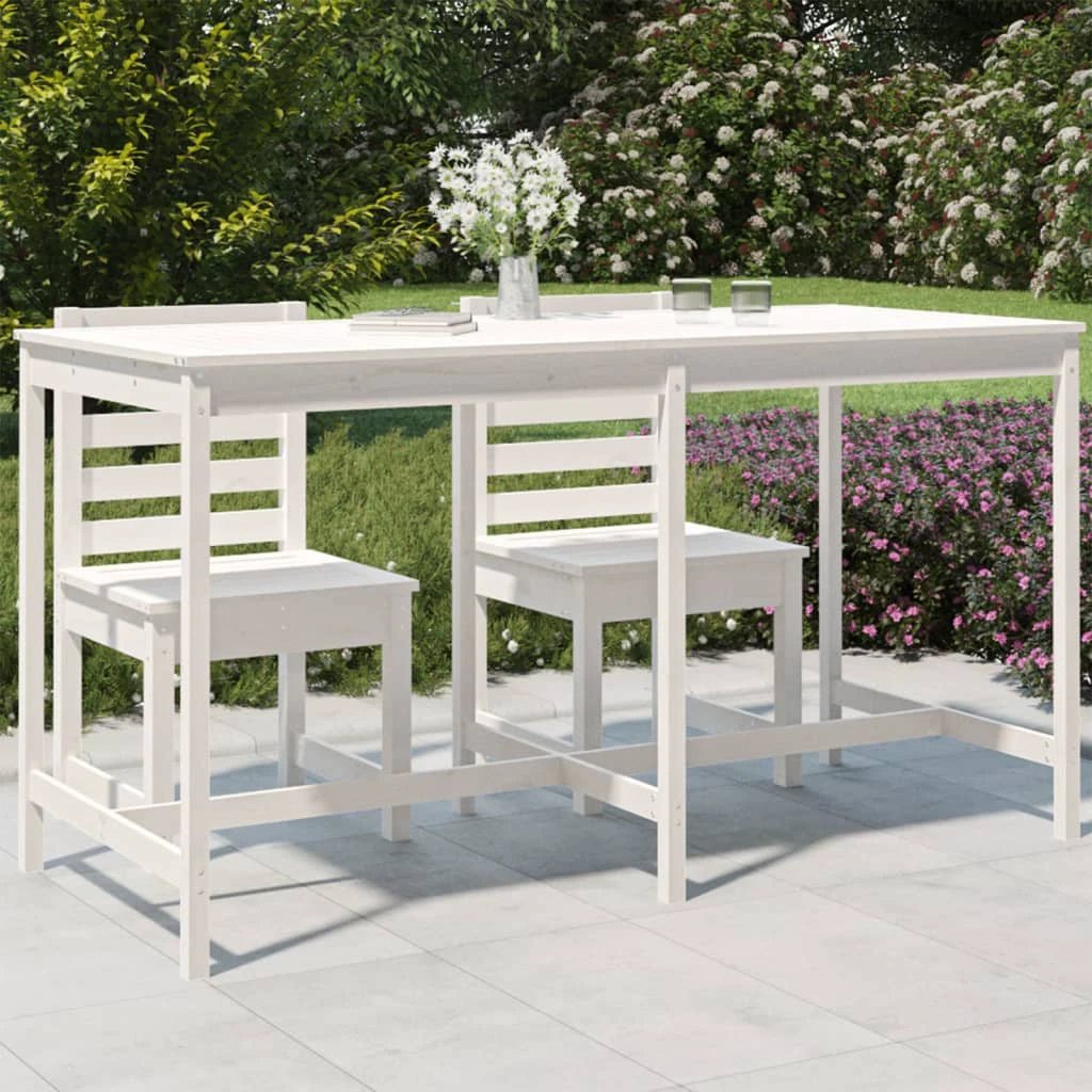 vidaXL Garden Table 82.5x82.5x110 cm Solid Wood Pine by vidaXL