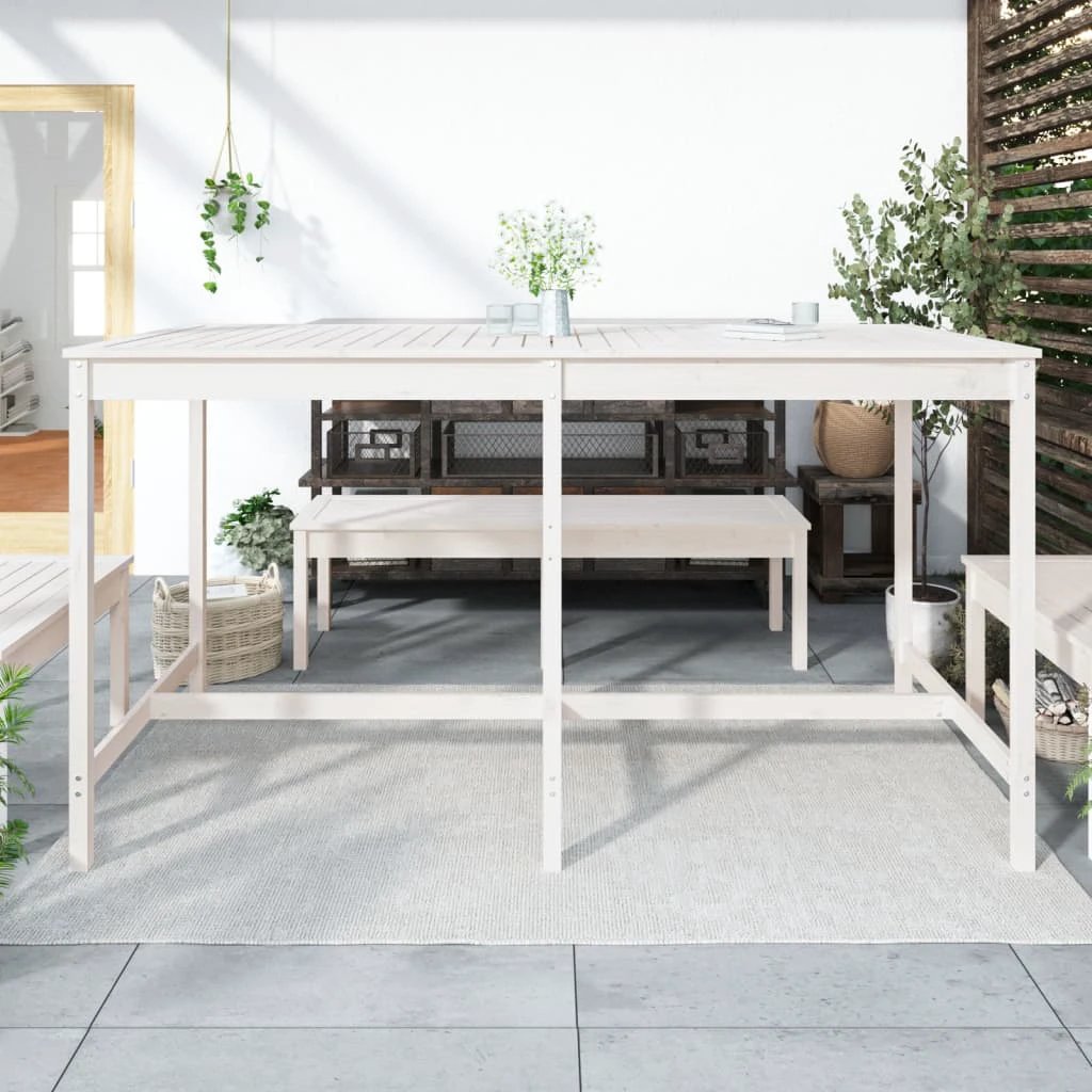 vidaXL vidaXL Garden Table 82.5x82.5x110 cm Solid Wood Pine - Garden Table