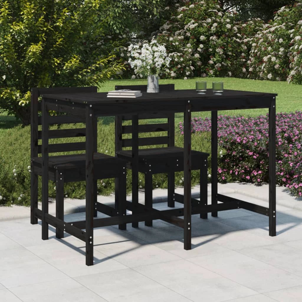 vidaXL Garden Table 82.5x82.5x110 cm Solid Wood Pine by vidaXL