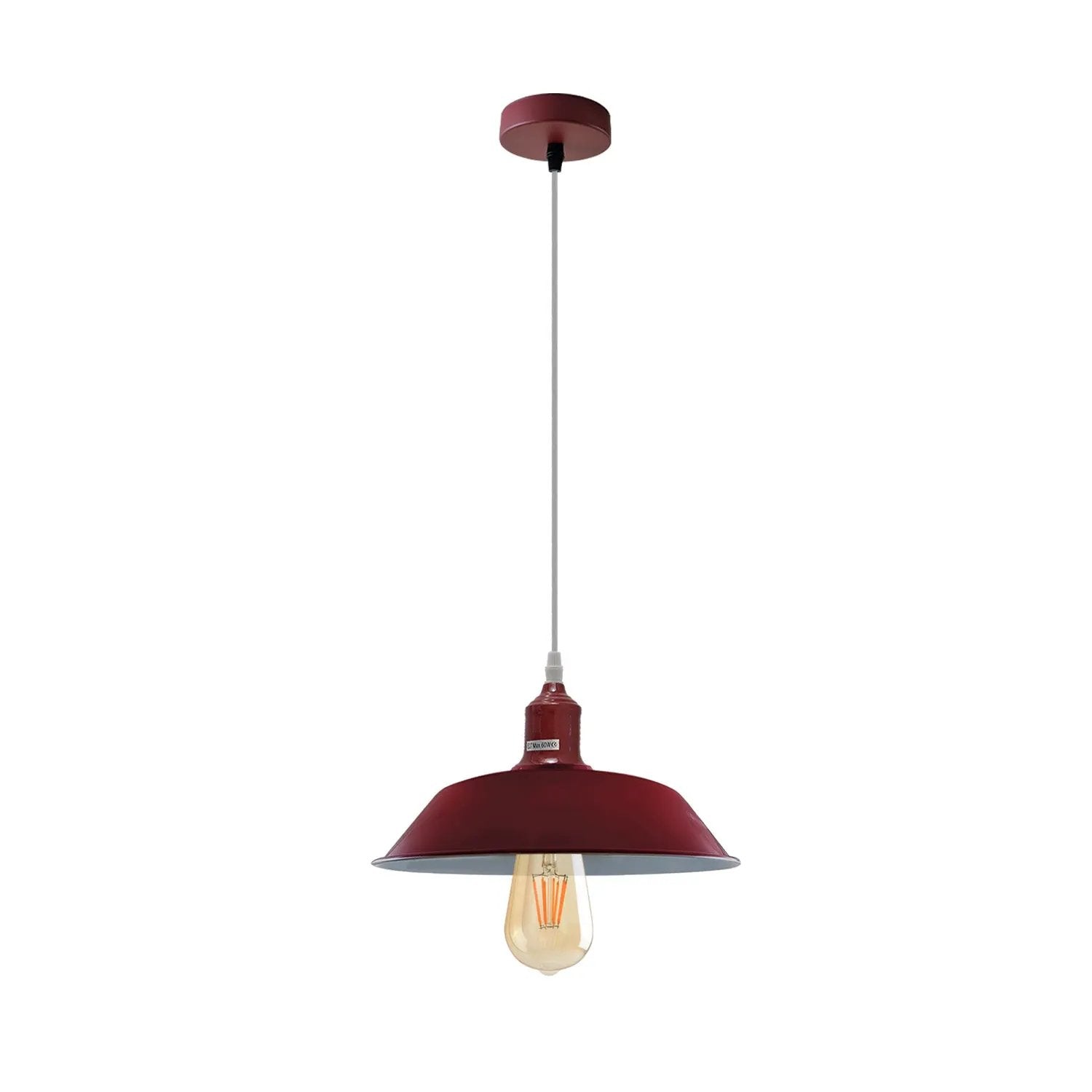 Un-branded Modern Hanging Ceiling Lamp,LightShade Lighting UK E27 Adjustable Pendant Light - Pendant Lights