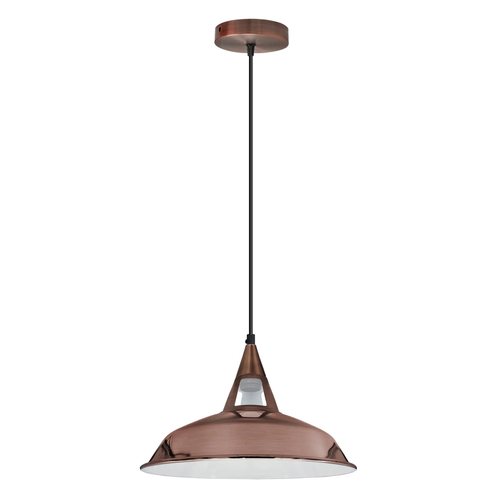 Un-branded Vintage Industrial Retro Metal Ceiling Lamp Shade Pendant Lights , UK E27 Holder - Pendant Lights