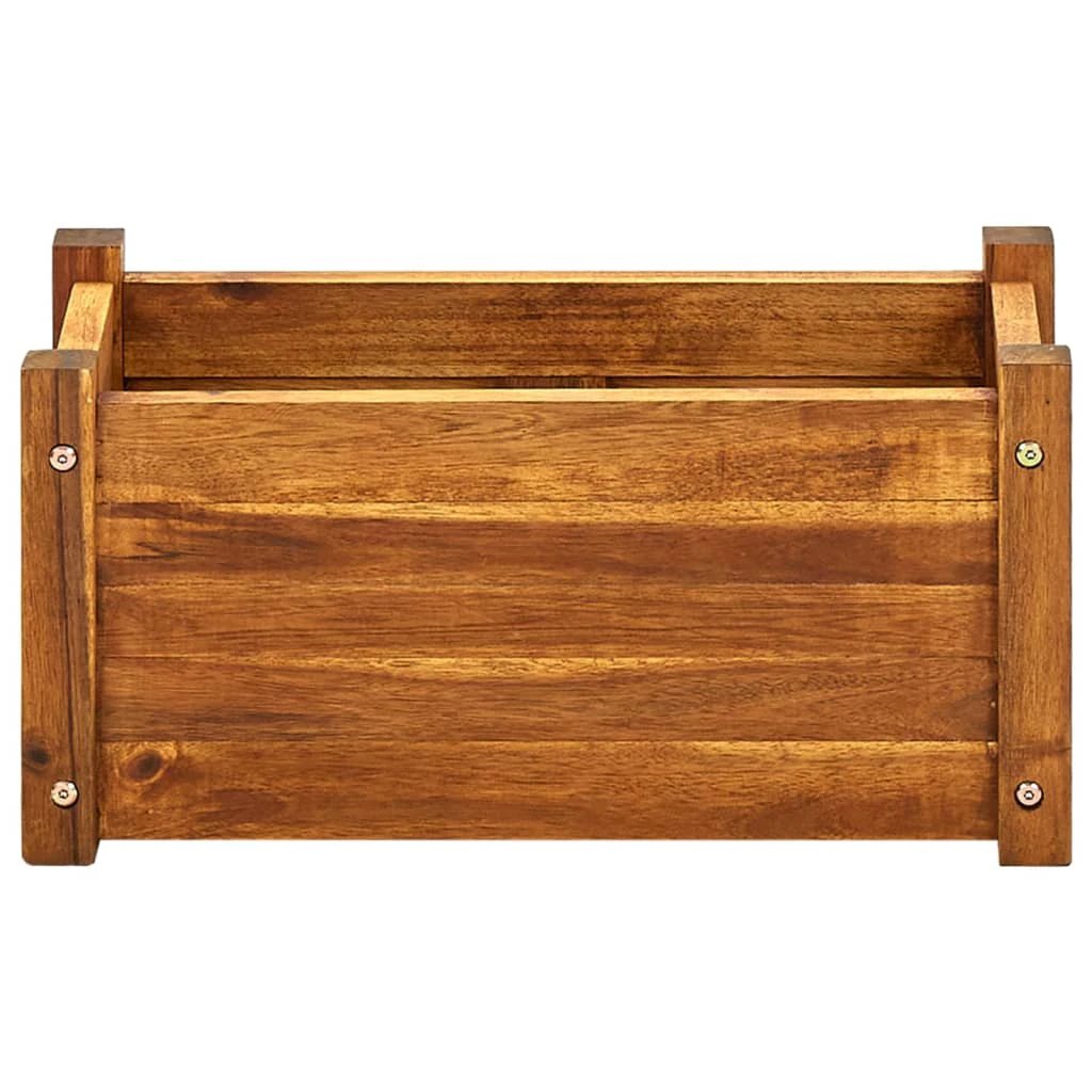 vidaXL Garden Raised Bed Acacia Wood 76x27.6x25 cm by vidaXL