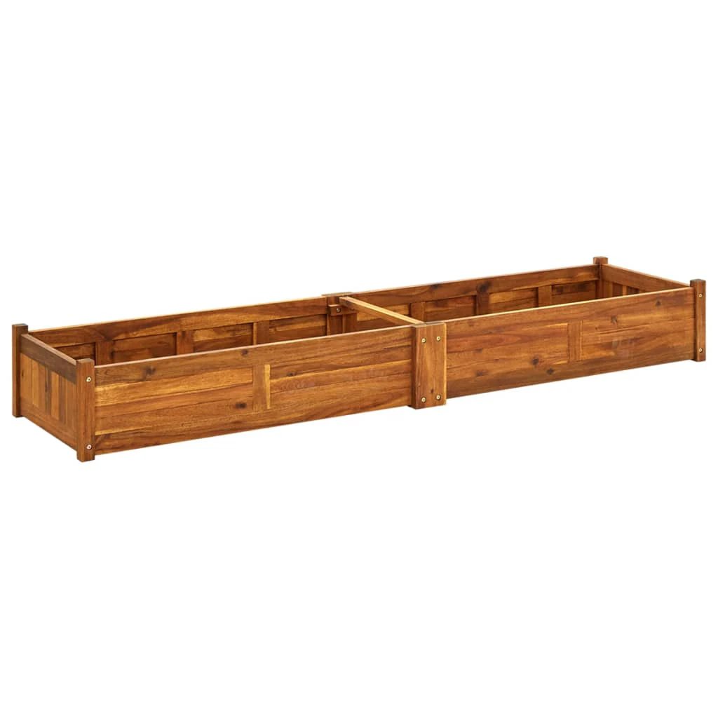 vidaXL vidaXL Garden Raised Bed Acacia Wood 76x27.6x25 cm - Raised Beds