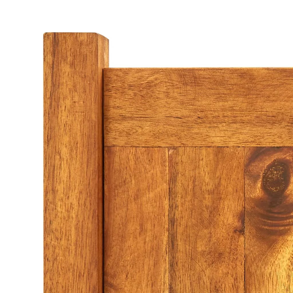 vidaXL Garden Raised Bed Acacia Wood 76x27.6x25 cm by vidaXL
