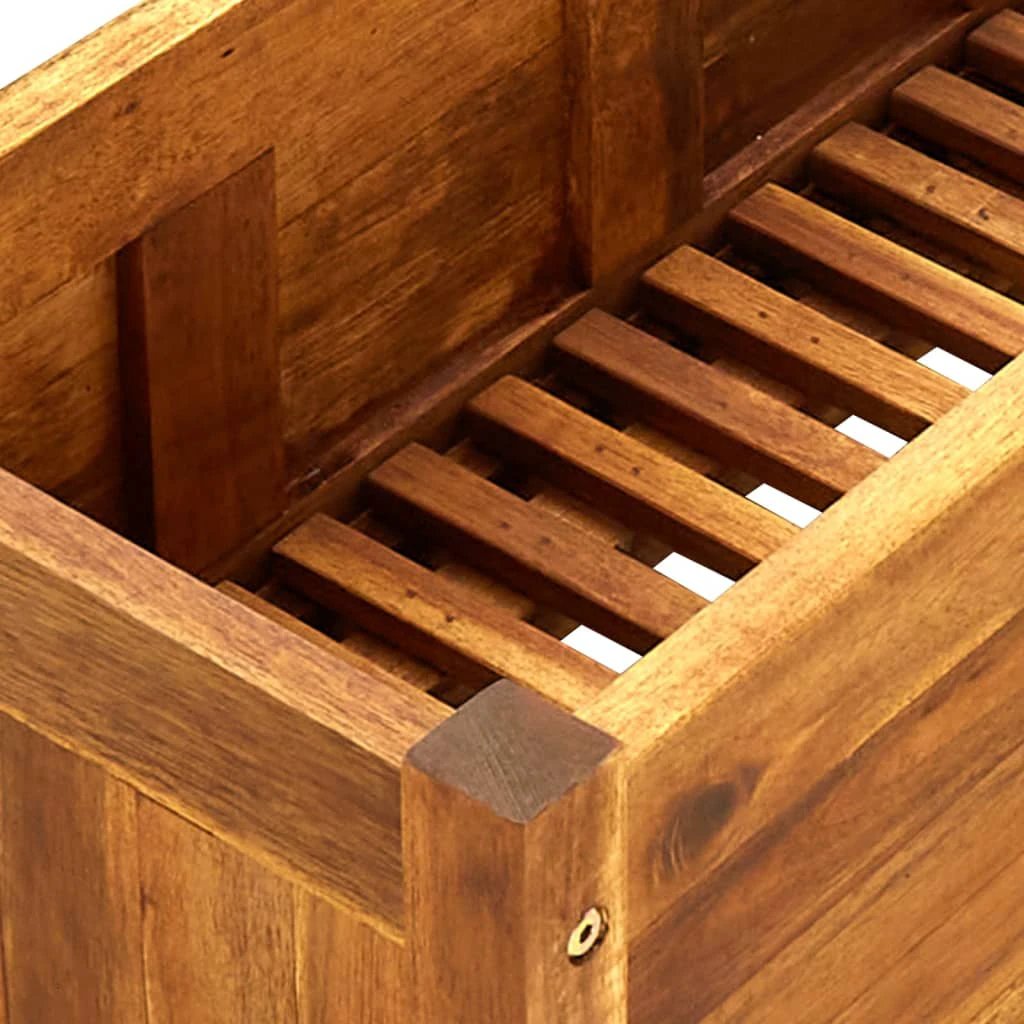 vidaXL Garden Raised Bed Acacia Wood 76x27.6x25 cm by vidaXL