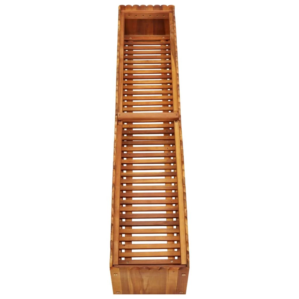 vidaXL Garden Raised Bed 50x30x25 cm Solid Acacia Wood by vidaXL