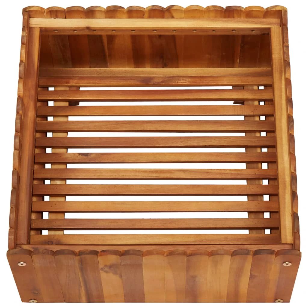 vidaXL Garden Raised Bed 50x30x25 cm Solid Acacia Wood by vidaXL
