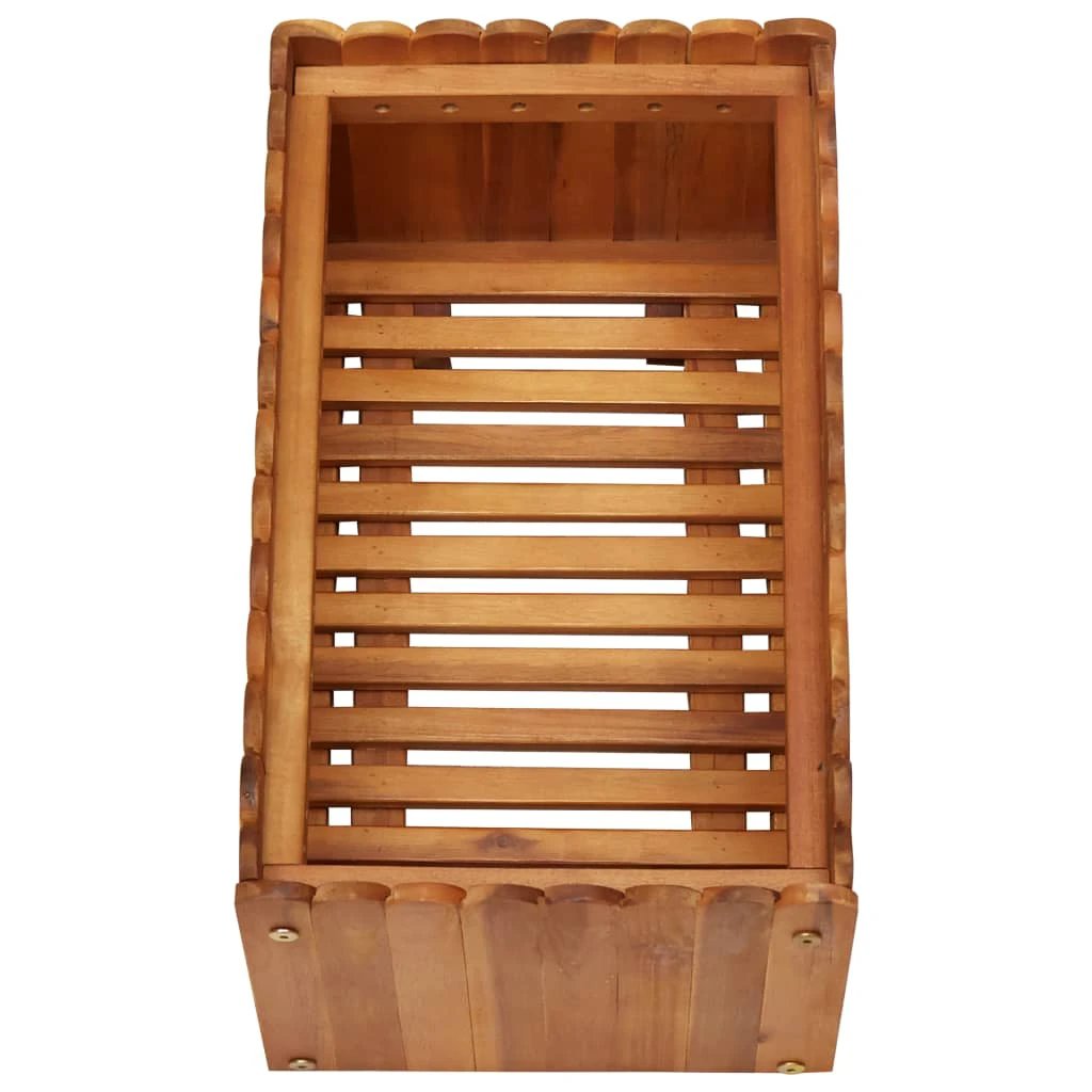 vidaXL Garden Raised Bed 50x30x25 cm Solid Acacia Wood by vidaXL