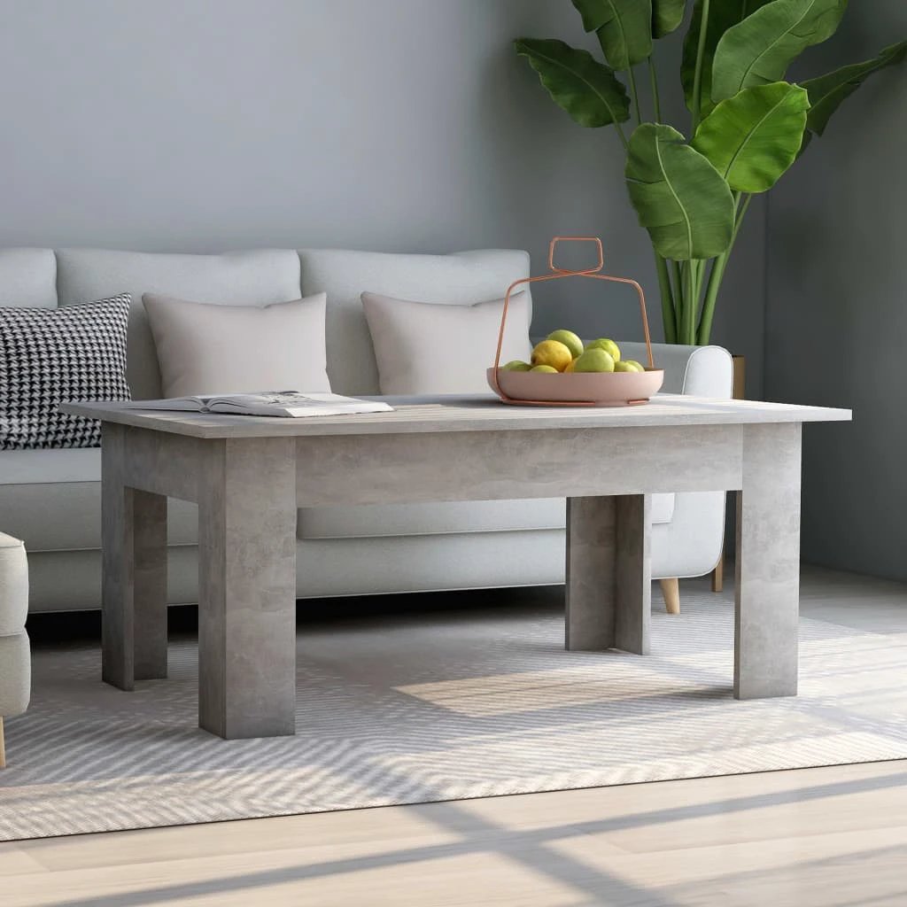 vidaXL vidaXL Coffee Table 100x60x42 cm Engineered Wood Durable Moisture Resistant Living Room - Coffee Table