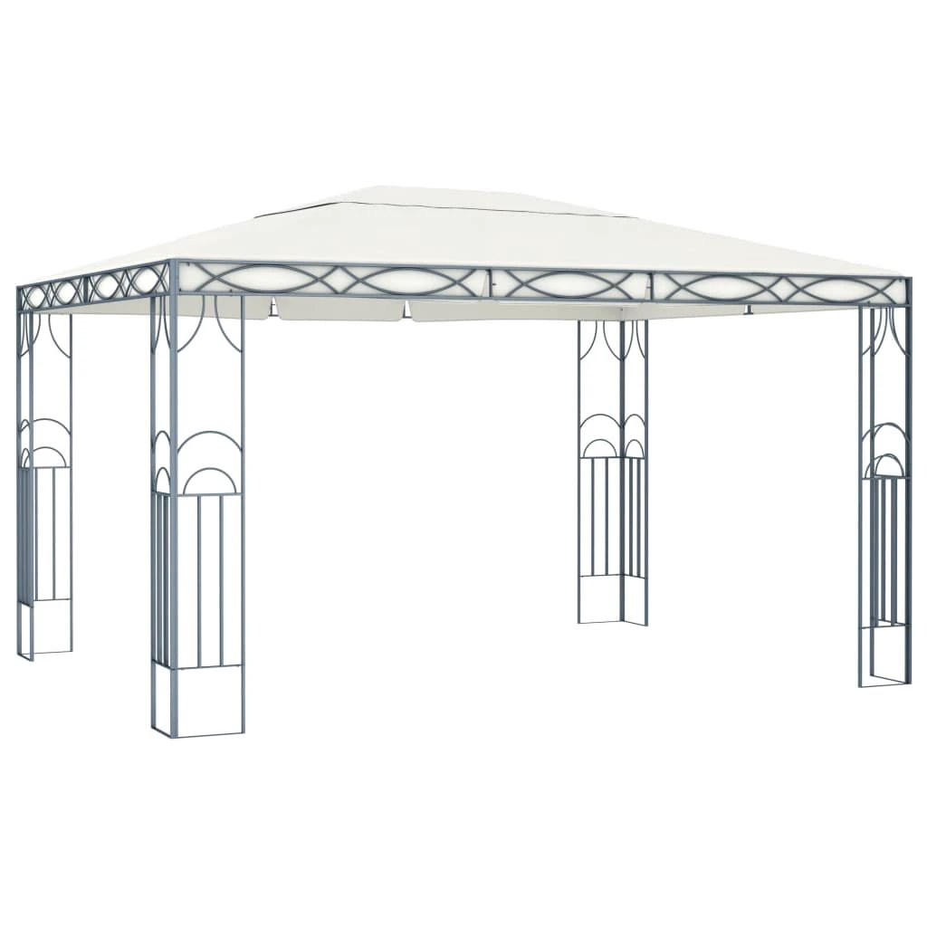 vidaXL Gazebo 300x300 cm Cream by vidaXL