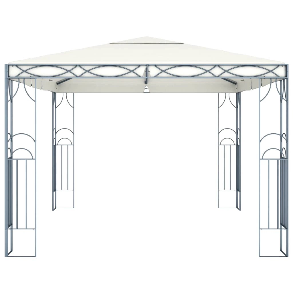 vidaXL Gazebo 300x300 cm Cream by vidaXL