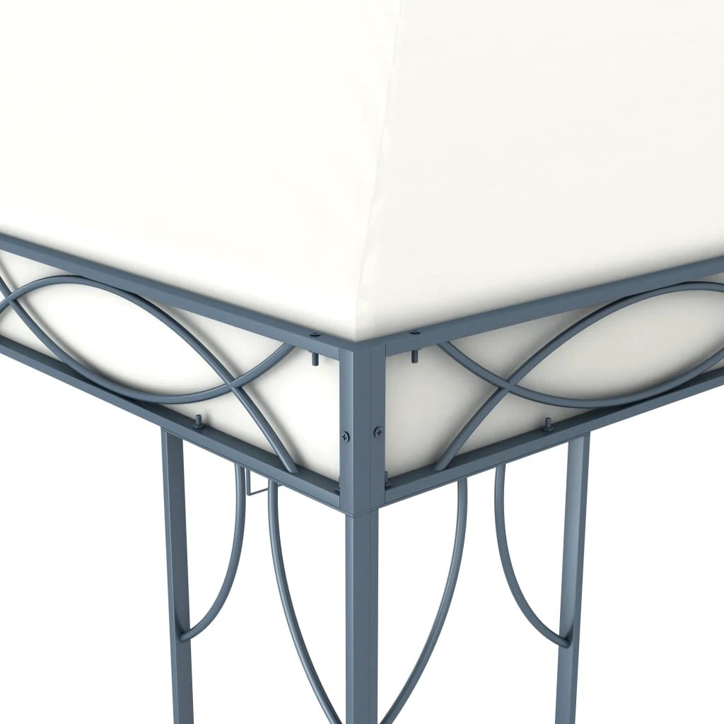 vidaXL Gazebo 300x300 cm Cream by vidaXL
