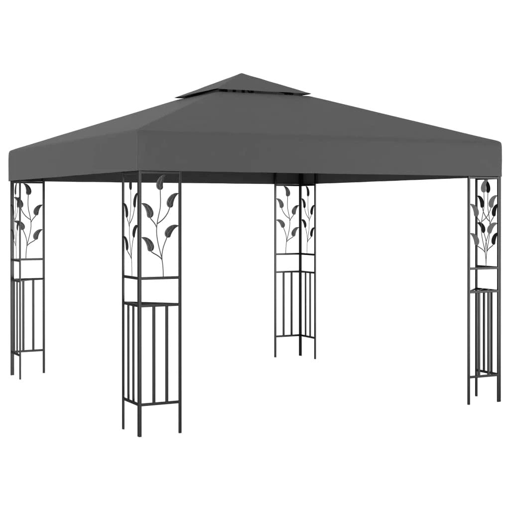 vidaXL Gazebo 3x3 m Anthracite by vidaXL