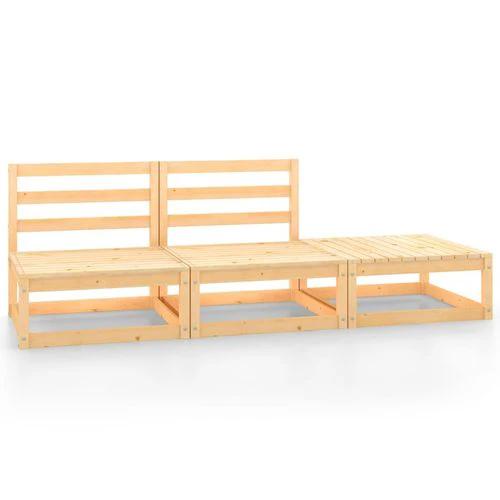 vidaXL Garden Corner Sofa Set with Modular Design for Outdoor Relaxation and Family Gatherings by vidaXL
